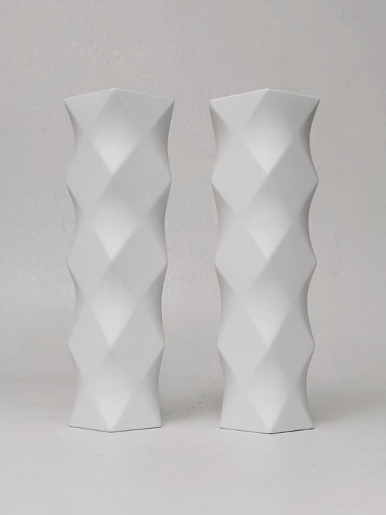 Vase Set B&B Italia "Joker" – Ceramic, Vintage (photo 8 of 15)