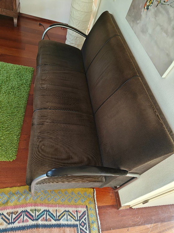 Image 1 of Divano Gispen a 3 posti nero modello 444