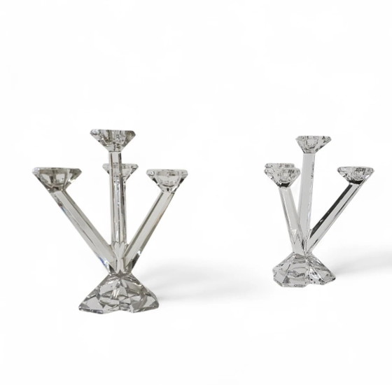 2 x four-armed Candlestick, Pattern Opera by Villeroy & Boch, – Candle holders (photo 13 of 18)