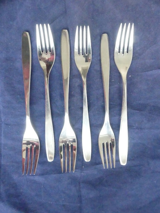 Image 1 of Service de couverts WMF Modèle Hamburg 24 pièces 6 personnes Argent 90 WO3aeb