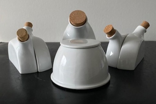 Tavolo in porcellana di design Pieter Stockmans