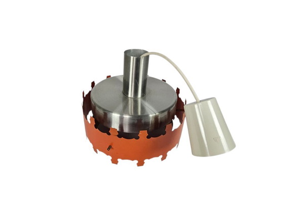 Image 1 of VEB Metalldrücker Halle - hanglamp - Oost-Duitsland - voormalige DDR - Space-Age - midcentury - 60's