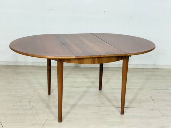 Image 1 of Beautiful vintage dining table / Mid-century kitchen table / Extendable wooden table