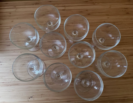 Image 1 of 10 Luminarc-Gläser à 22 cl aus den 1970er/1980er Jahren.