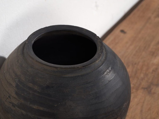 Antique wabi sabi style vase (c.1900) #8 (photo 13 of 34)