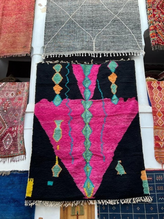 Image 1 of Alfombra marroquí, bereber artesanal, 200 cm x 300 cm.