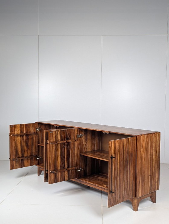 Image 1 of Luxe Japandi dressoir | Massief rain tree wood | 198 cm |