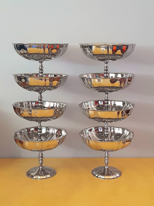 Coupes à glaces/desserts en inox 