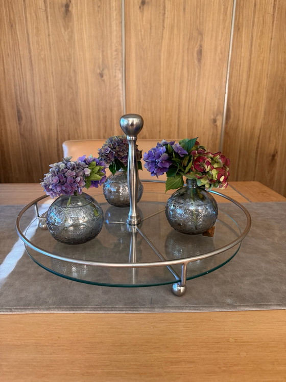 Riviera Maison Woldingham Cake Stand - etagère - – Rivièra Maison, Tafelaccessoires, IJzer, Glas (photo 8 of 12)