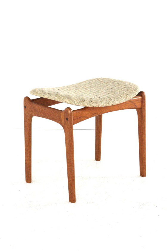 Erik Buch per O.D. mobler sgabello vintage danese – Sgabelli, Wood (photo 8 of 12)