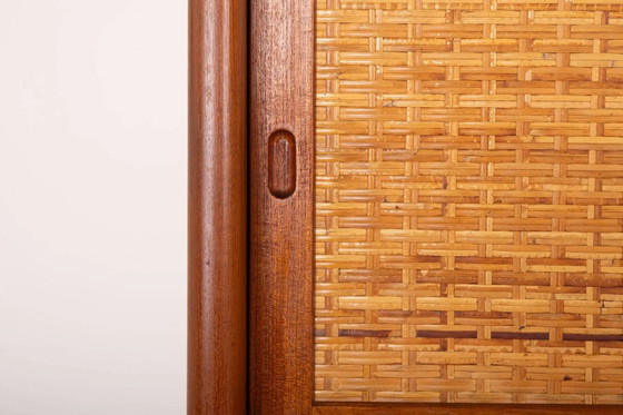 Model Ry20 sideboard in teak and rattan by Hans J. Wegner for Ry Mobler, 1950s – Wood, Scandinavian (photo 4 of 15)