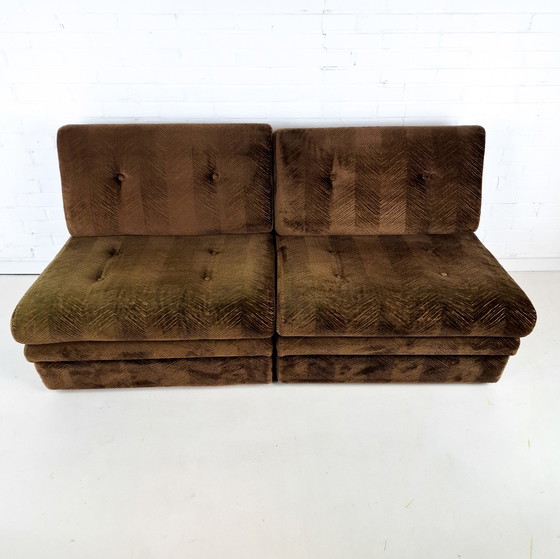 Image 1 of 2 fauteuils-lits vintage