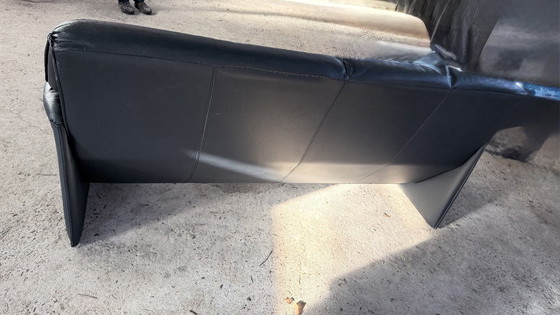 Image 1 of Canapé Leolux Bora Beta 2,5 places bleu marine