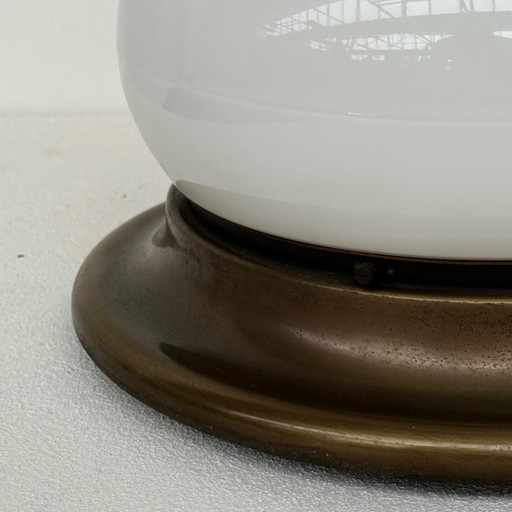 Bronskleurige plafond-/wandlamp