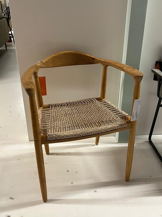 Image 1 of Breit Eetkamerstoelen (Set Van 11)