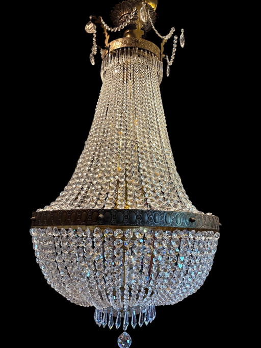 Lustre antique monumental 170 x 90