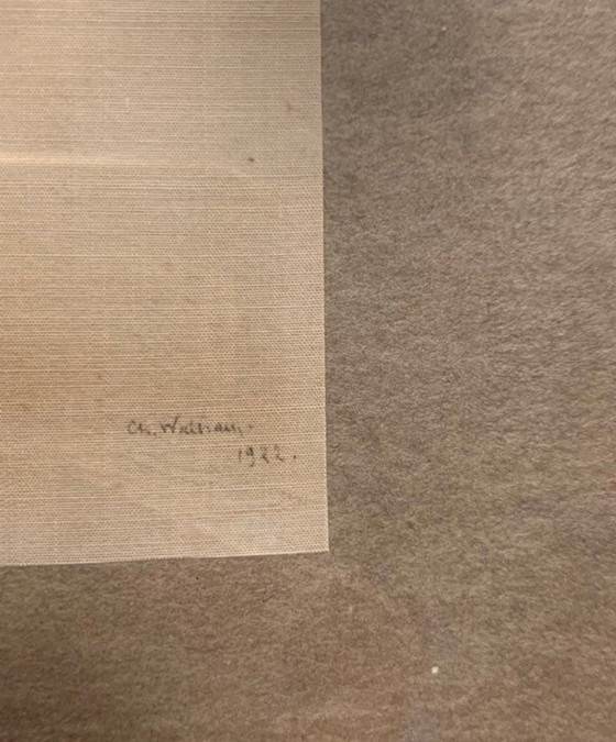 Image 1 of Cadre portrait ancien