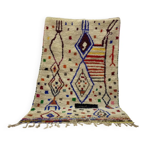 Handmade Moroccan rug high quality 3x2 m