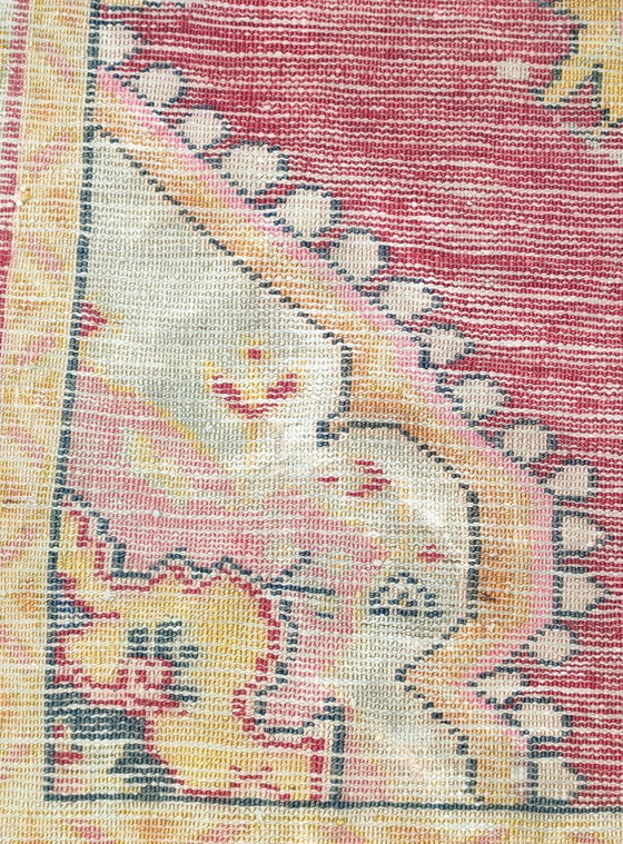 Image 1 of hand-patinated rug, 166 cm x 95 cm, mid-20th century