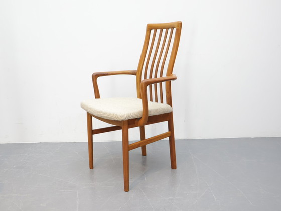 Image 1 of Vintage dining chairs | Schou Andersen | Teak | Armrests