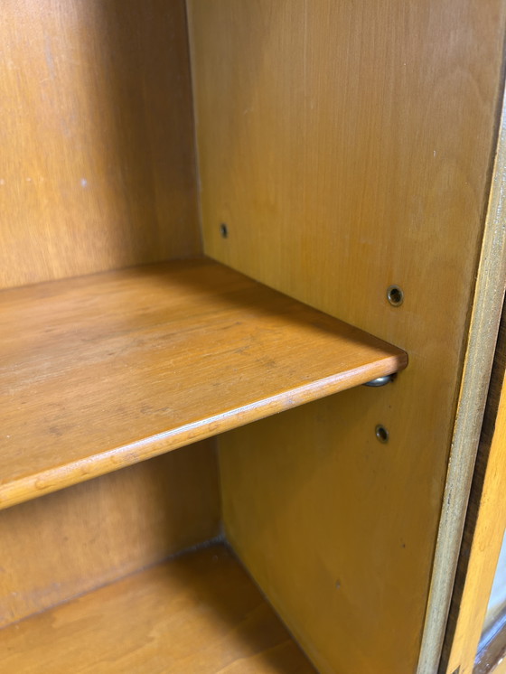 Image 1 of Art Deco Vintage Bookcase / Display Cabinet – 1930s–1940s  