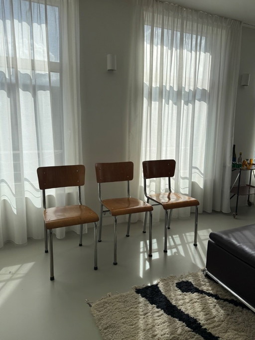 3x stoelen per camper e camper vintage