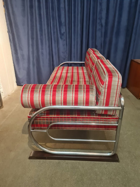 Image 1 of Bauhaus tubular sofa