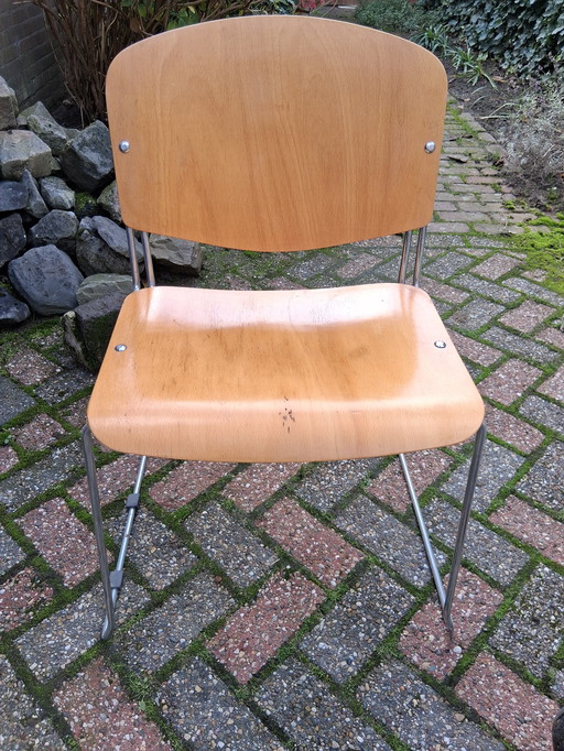 6 sedie vintage nello stile di David Rowland