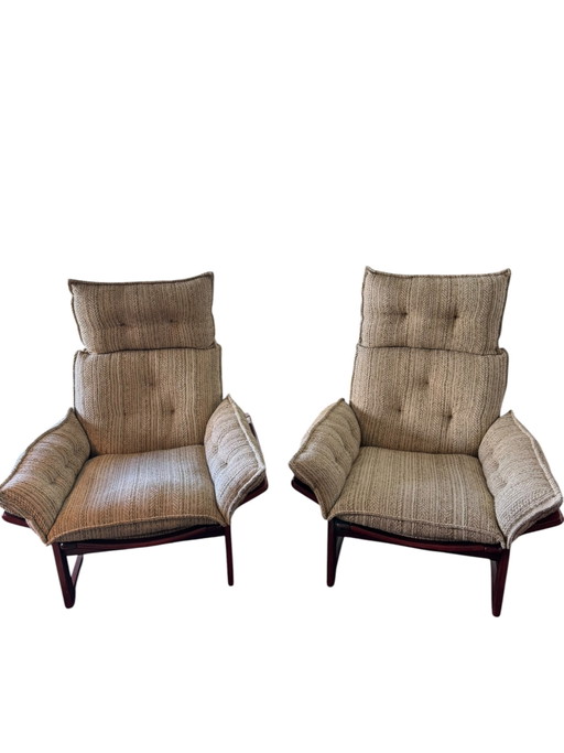 Ungarische Mid Century Relax Sessel