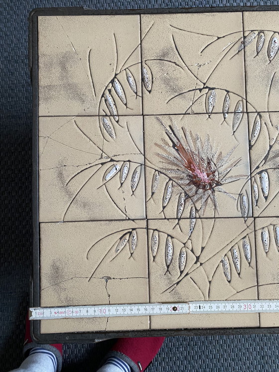 Image 1 of Vallauris la Roue coffee table (damaged)