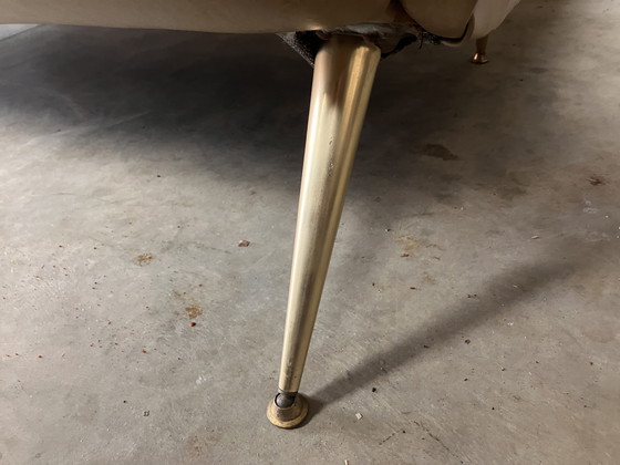 Image 1 of Canapé trois places Skai Mid Century