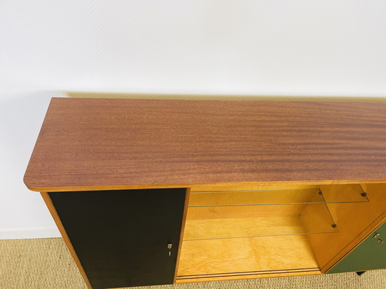 Image 1 of Vintage 1960 hoog dressoir