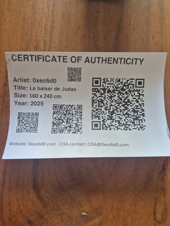 Image 1 of 0xec6d0 (XX-XXI) - The Baiser of Judas - XXXL
