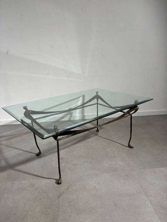 Image 1 of Bronze Salontafel - Diego Giacometti