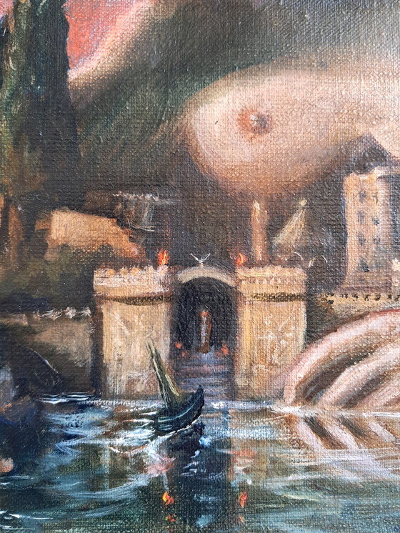 Image 1 of Surrealistic landscape 