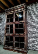Vitrine / Bibliotheksschrank / Buffetschrank / Schulschrank