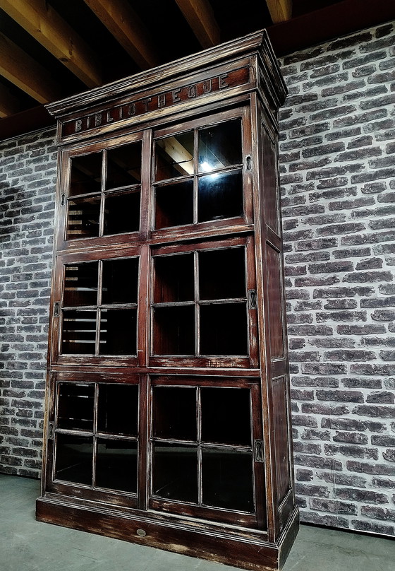 Image 1 of Vitrine / Meuble de bibliothèque / Buffet / Meuble scolaire