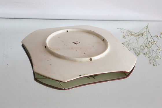 Image 1 of Achthoekig bord, Lunéville