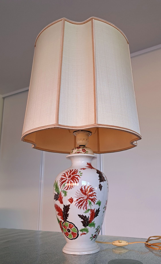 Image 1 of Lampada da tavolo in porcellana di Parigi 