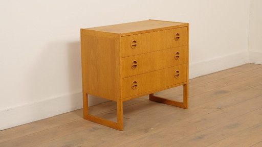 Vintage Ladekast | 3 Lades | Arne Wahl Iversen | Eiken – ladekasten, Wood (photo 2 of 9)
