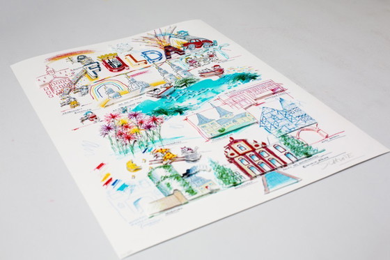 Image 1 of Schlote, Wilhelm - Fulda - costruzione 3D - firmato a mano