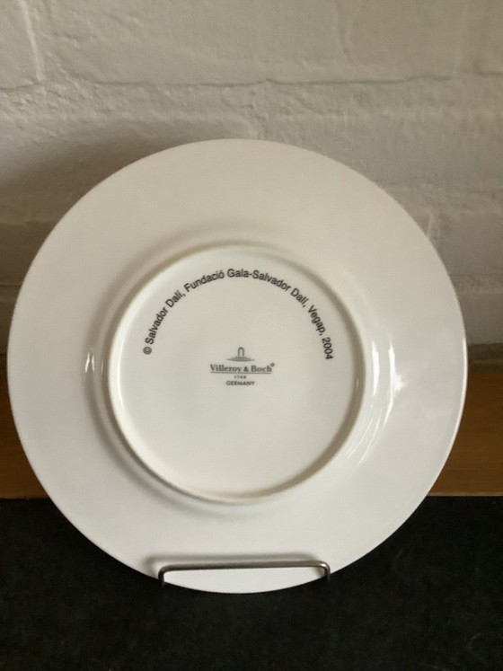 Image 1 of Drei Teller Villeroy&Boch Salvador Dalí.
