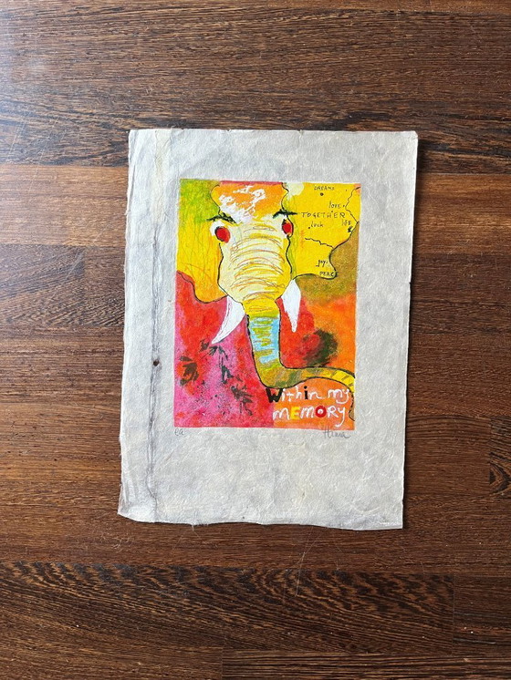 Image 1 of Silkscreen Himajuwita Pakun - Within My Memory