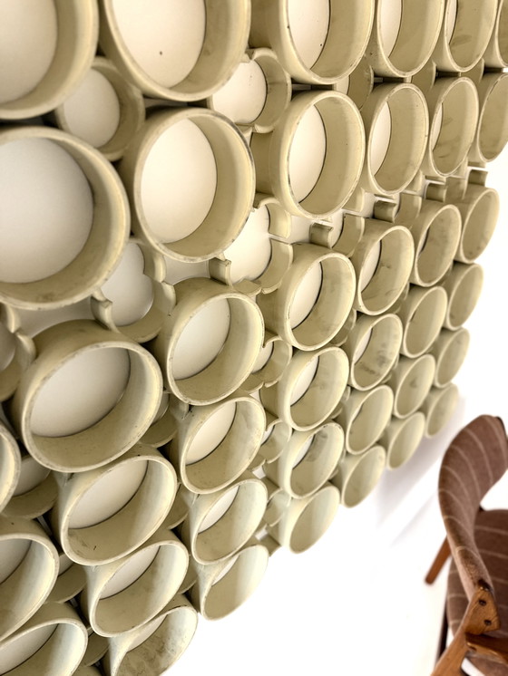 Image 1 of Vintage space age wall panel '70