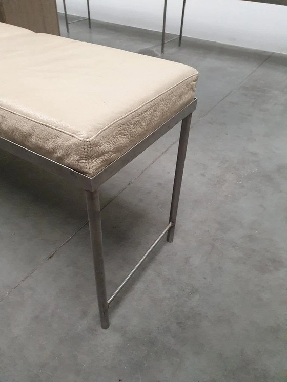 Image 1 of Design XL sofa daybed lounge stainless steel minimalist