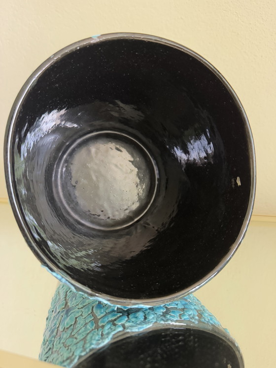 Image 1 of Cache pot céramique Luc Vallauris années 50