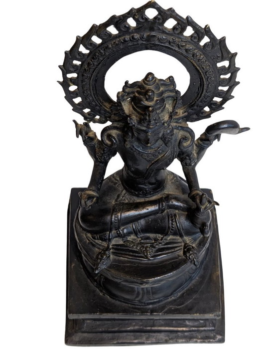 Image 1 of Avalokiteshvara en bronze antique – Tibet ou Népal, XVIIIe-XIXe siècle