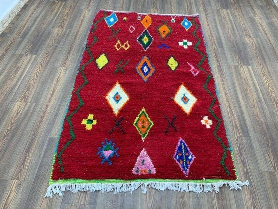 Tapis de l’Atlas – Création Artisanale en Laine 220cmx130cm – Teppiche & Läufer, Wool (photo 5 of 7)