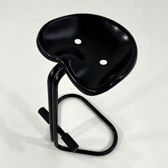 Image 1 of Tabouret tracteur noir de Rodney Kinsman pour Bieffeplast, années 1970