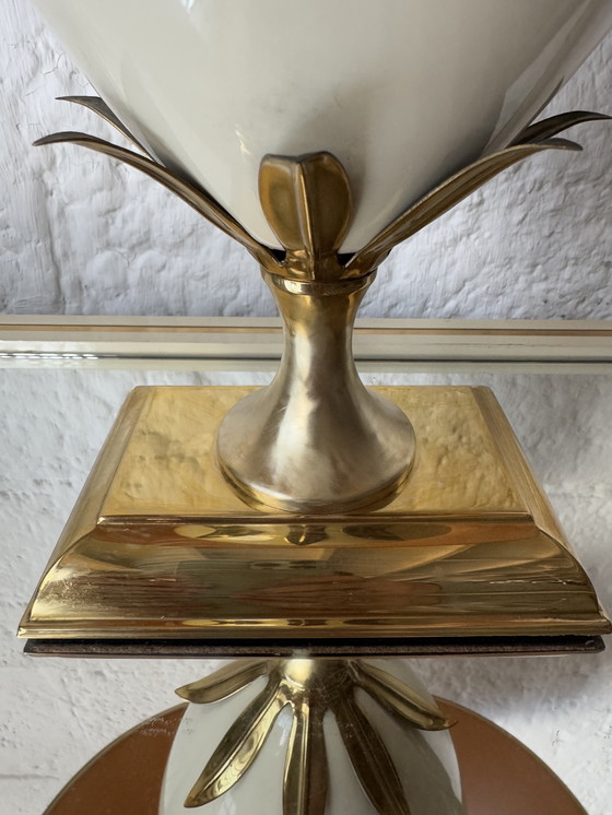 Image 1 of Lampada a forma di uovo di ananas di Le Dauphin, anni '70